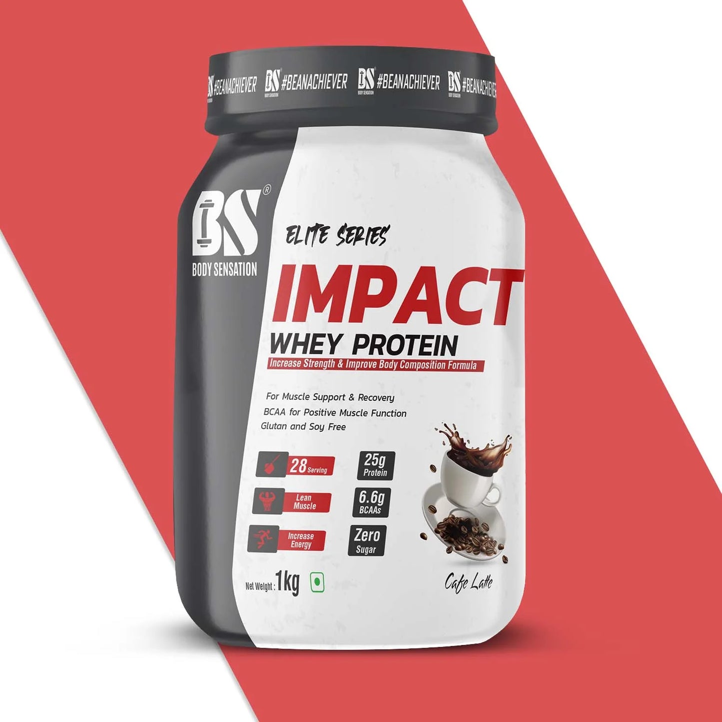 BS Elite Impact whey protein 1KG