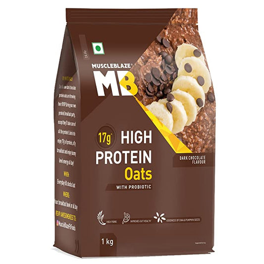 MuscleBlaze High Protein Oats 1KG