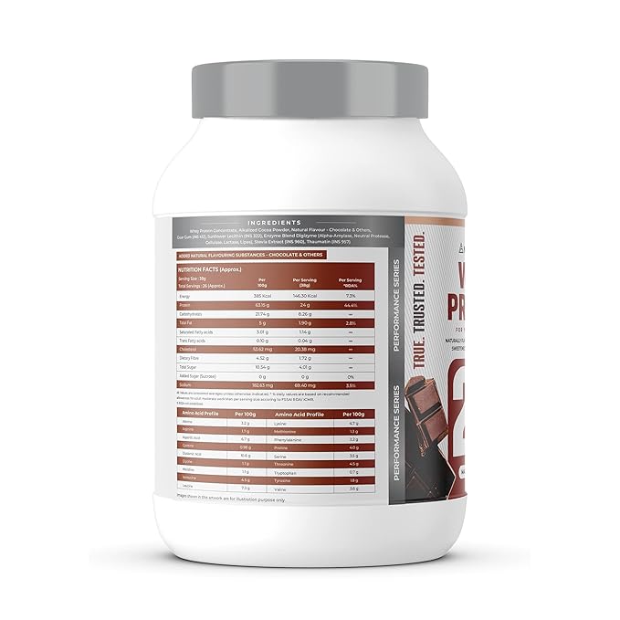 NATURALTEIN Natural Whey Protein 1 kg | Max Chocolate 24g | 24g Protein Per Serving | No Added Sugar | Sweetened with Stevia | Non-GMO | Soy-Free | Gluten-Free | Super Mixability | 100% Natural