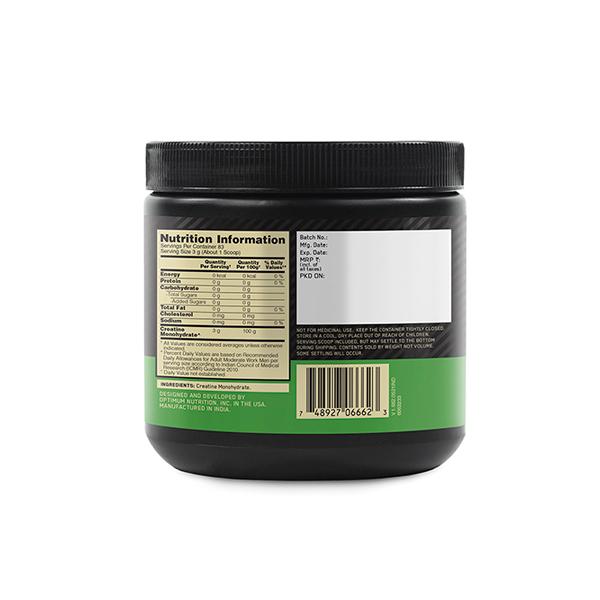 ON (Optimum Nutrition) Micronized Creatine Powder, 250G