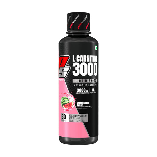 PROSUPPS L-CARNITINE 3000 LIQUID SHOTS METABOLIC ENERGIZER Pre Workout  (450 ml, COLA BURST)