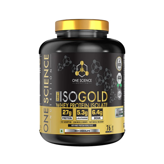 One Science ISO GOLD Whey Protein Isolate- 2.27 KG