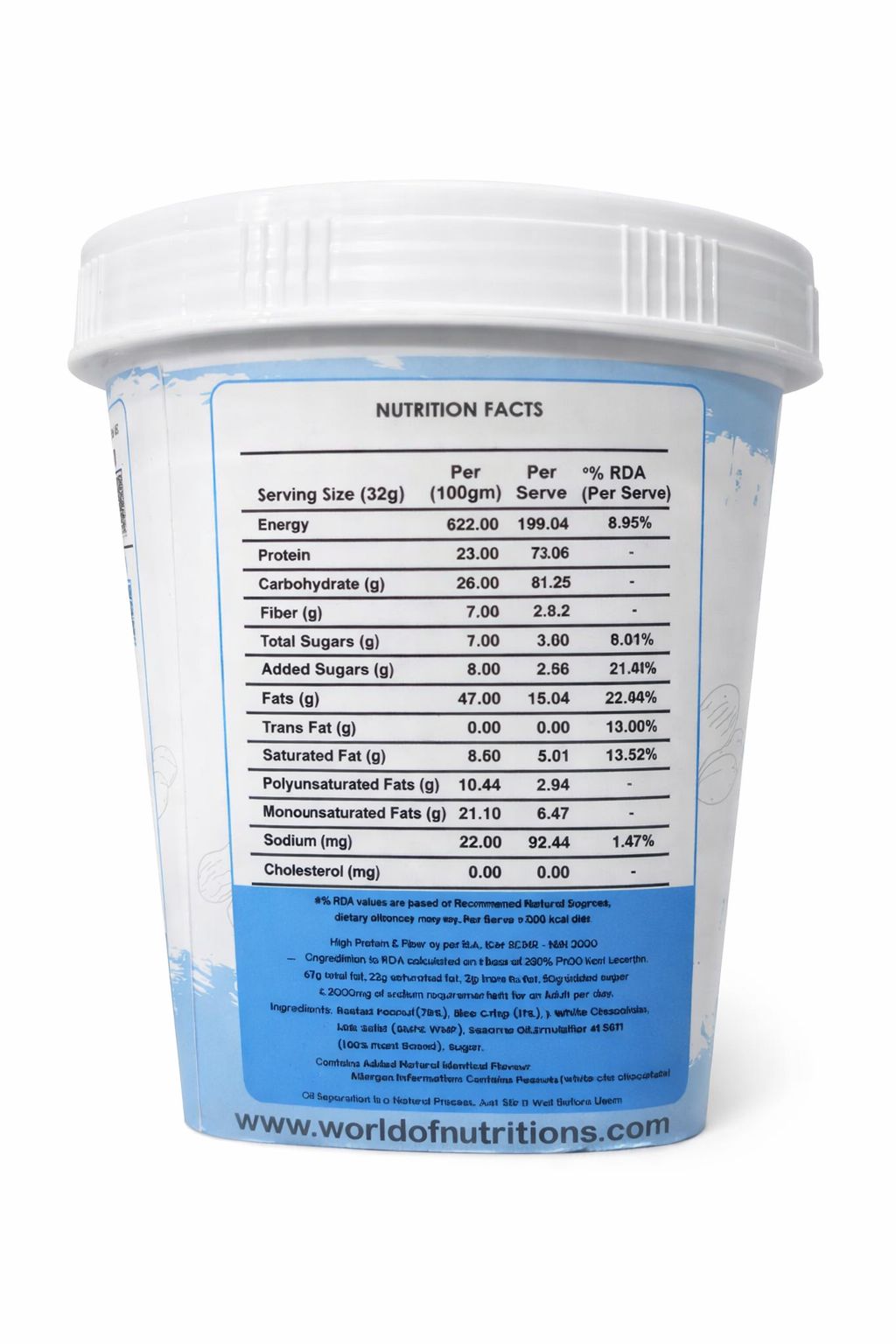 WON Biotech Peanut Butter 500g