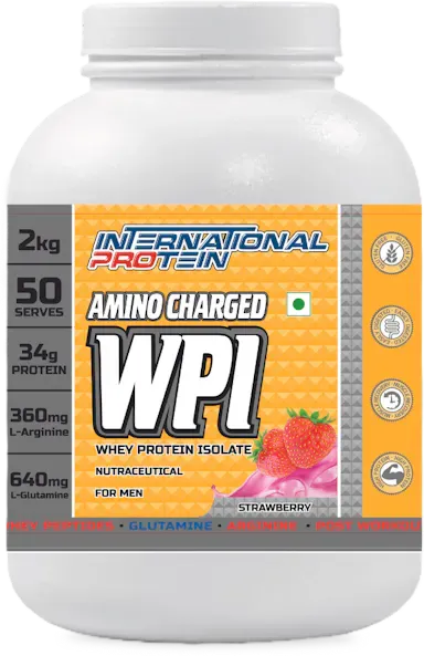 International Protein Amino Charged WPI (Whey Protein Isolate) - 2 Kg