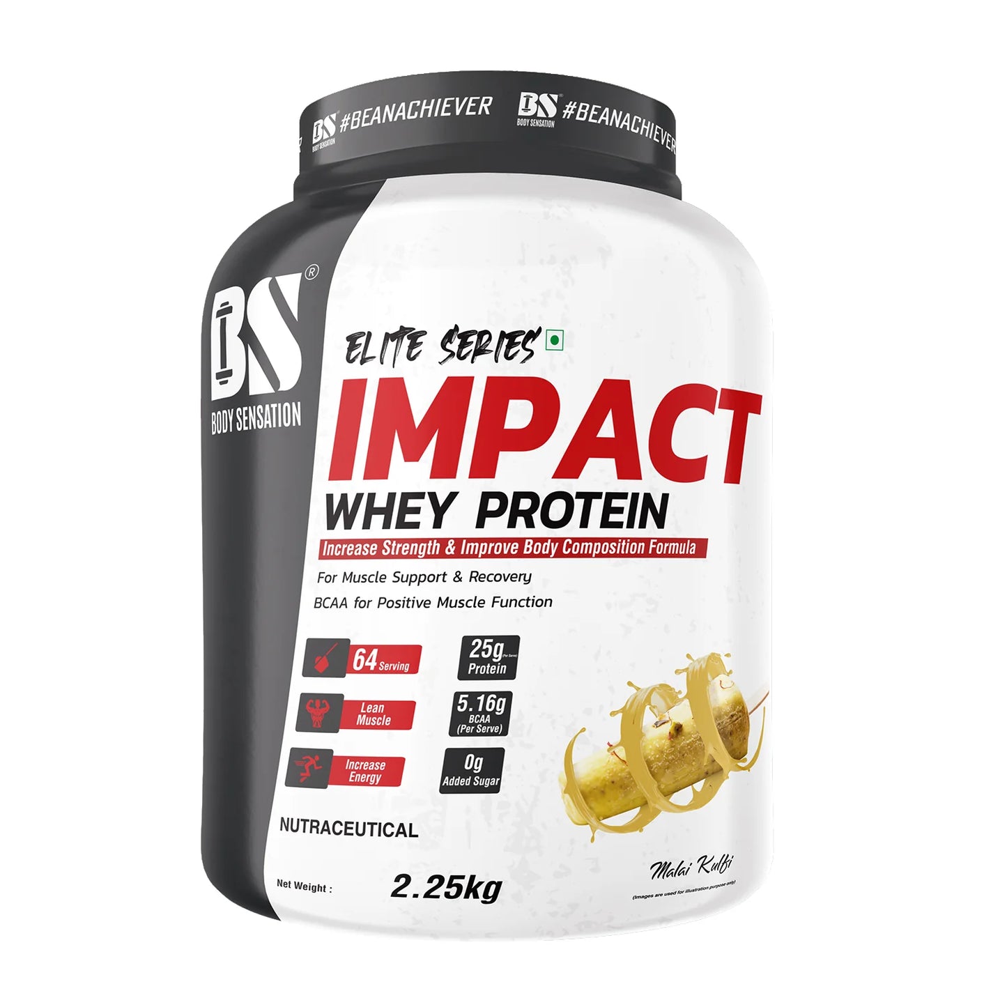 BS Elite Impact whey protein 2.25KG