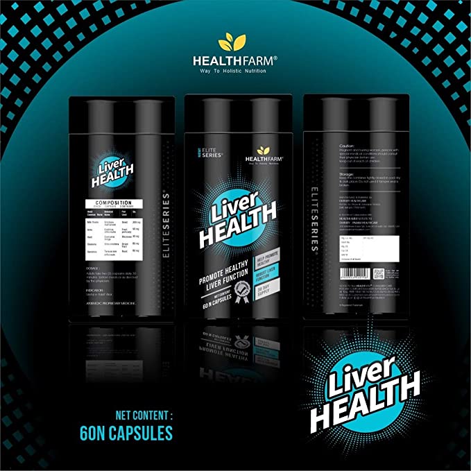 Healthfarm Liver health  - 60 Capsules