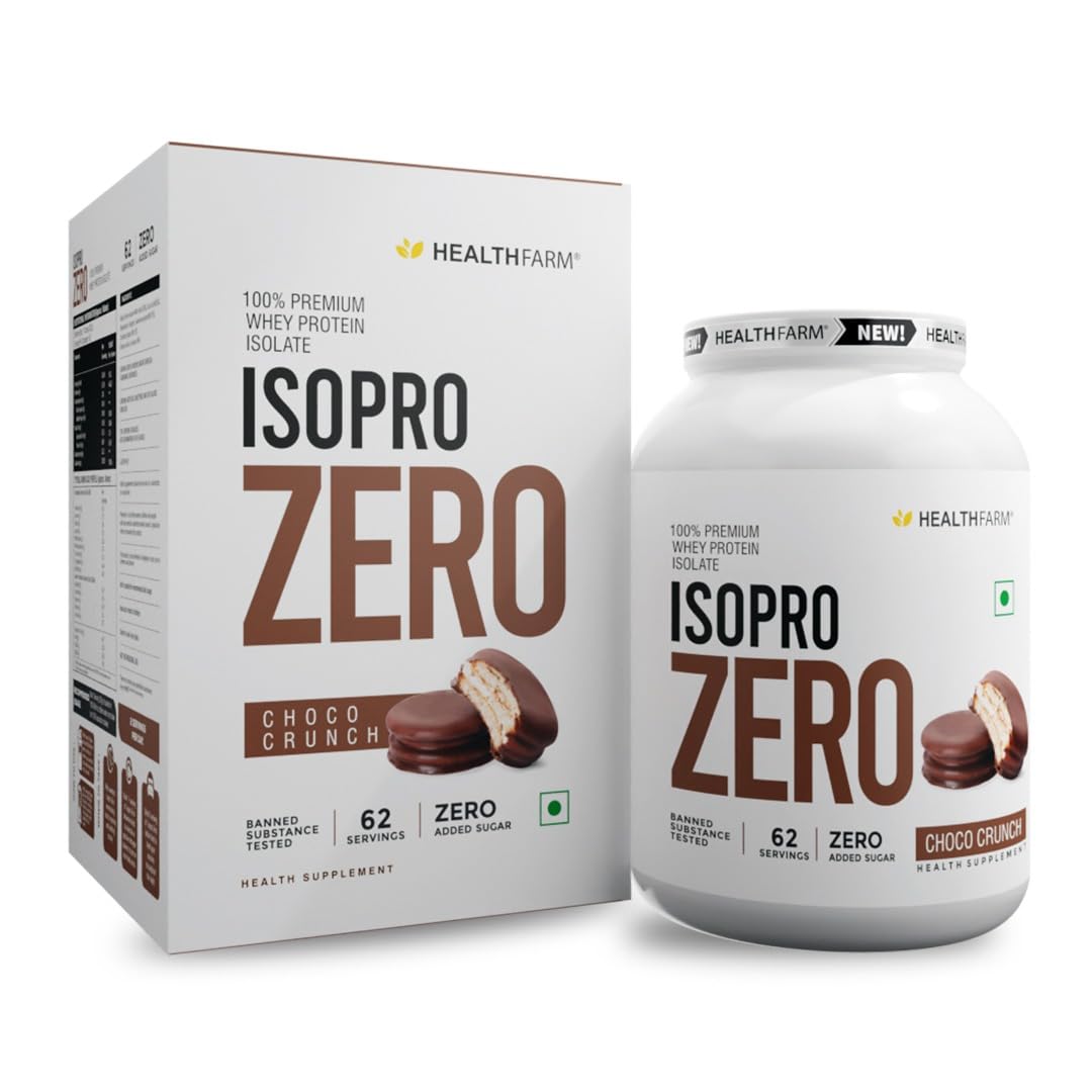 Healthfarm Isopro Zero Whey Isolate Protein Powder