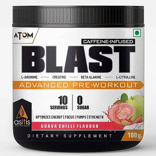 ATOM BLAST Advanced Pre- Workout 100GM