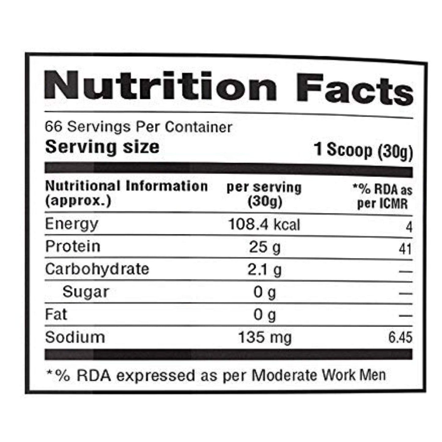 Labrada ISO WHEY 100% Whey Protein Isolate (Post Workout, 25g Protein, 0g Sugar,0 Fat,Gluten Free, Lactose Free, 66 Servings) - 4.4 lbs (2kg)