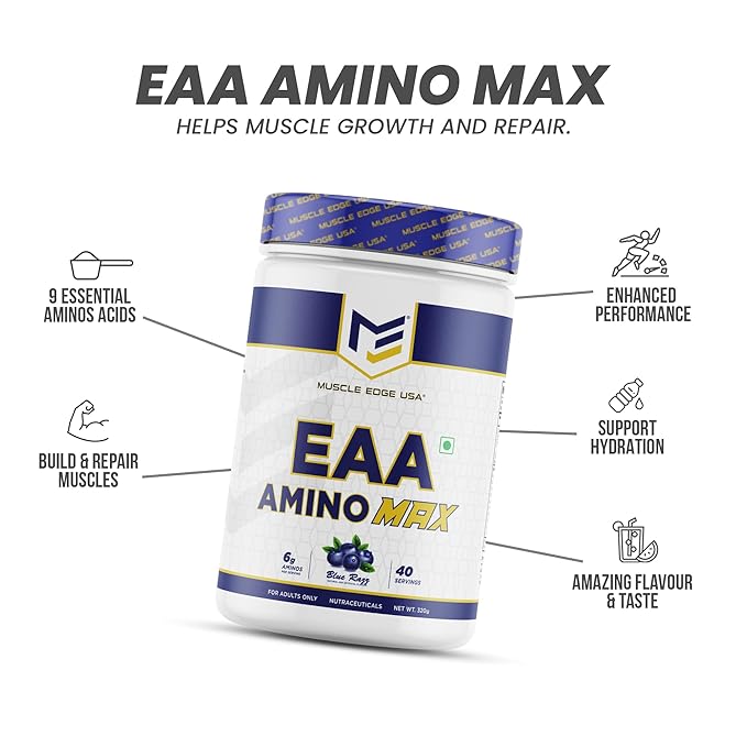 Muscle edge USA EAA Amino Max | 40 Servings (320g)