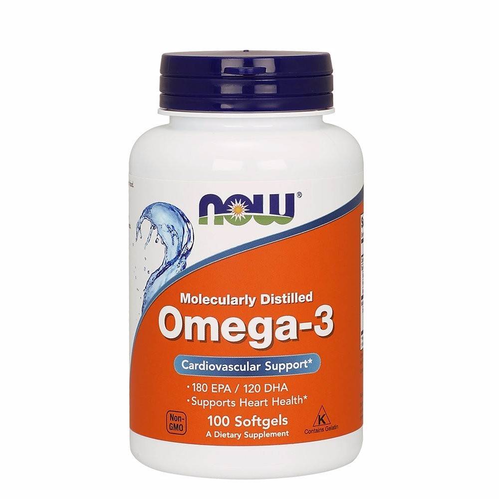 Now Foods Omega 3, Pack of 100 softgel