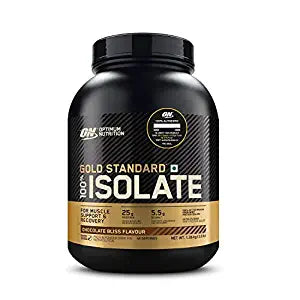 Optimum Nutrition (ON) Gold Standard 100% Isolate 3 lbs, 1.36 kg (Chocolate Bliss)