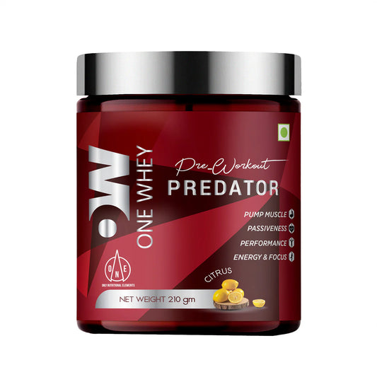 One Whey Preworkout Predator