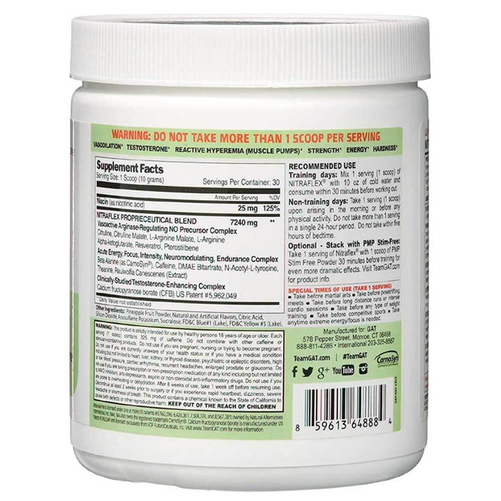 GAT Sports NITRAFLEX ADVANCED Pre-Workout