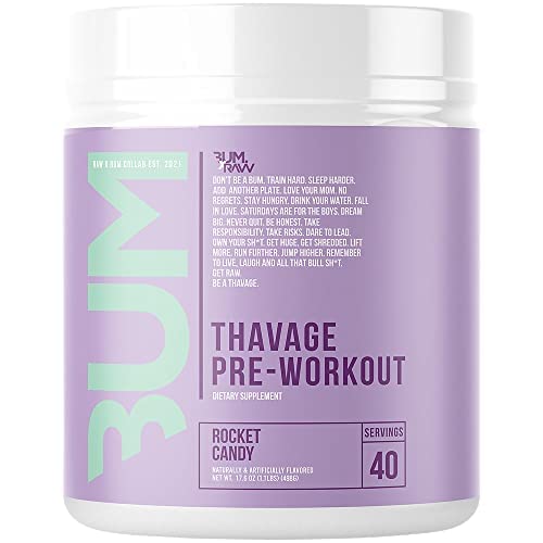 RAW Pre Workout Powder, Thavage