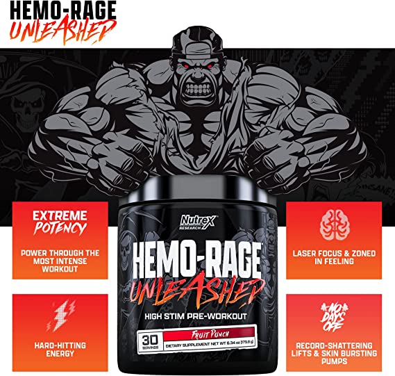 Nutrex Research Hemo-Rage Pre-workout