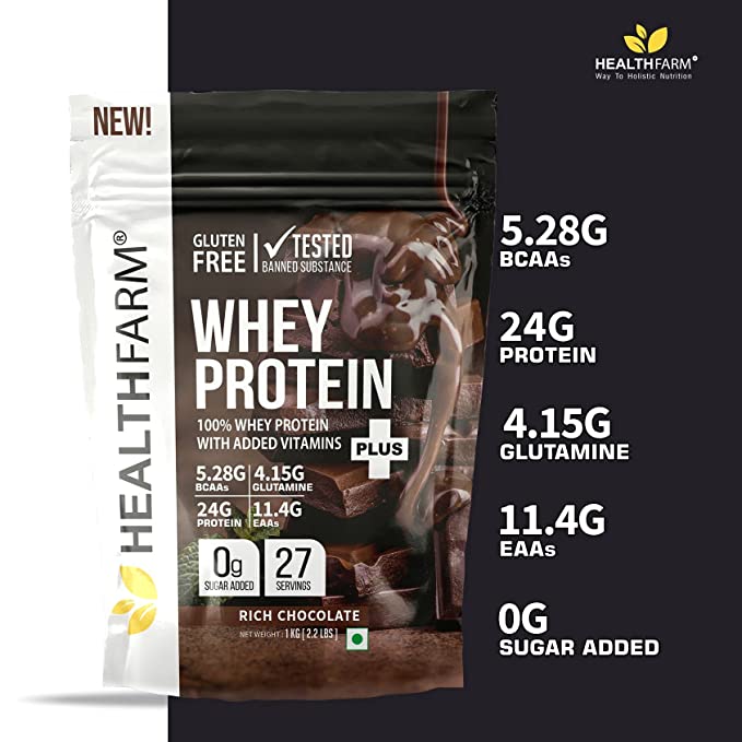 HEALTHFARM Whey protein plus 1KG