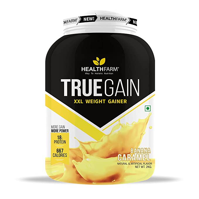 Healthfarm TRUE GAINER XXL Weight Gainer 2KG