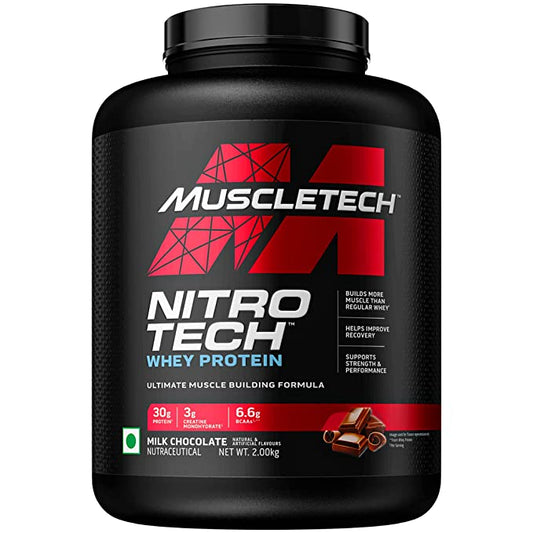 MuscleTech Nitrotech Whey Protein Milk Chocolate - 2Kg