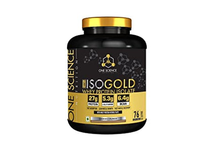 One Science ISO GOLD Whey Protein Isolate- 2.27 KG