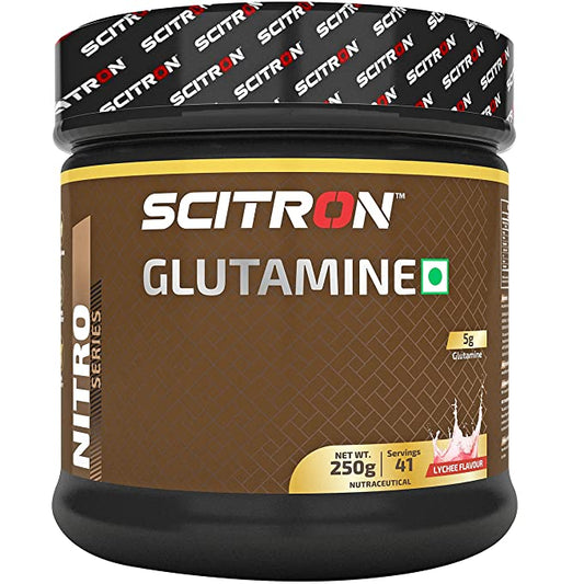 SCITRON Nitro Series GLUTAMINE 250 g (Lychee)