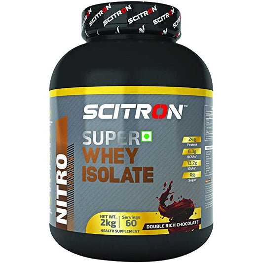 Scitron Nitro Series SUPER WHEY ISOLATE 2kg (Double Rich Chocolate)