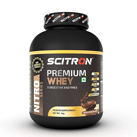 Scitron Nitro Series PREMIUM WHEY 2kg (Rich Chocolate)