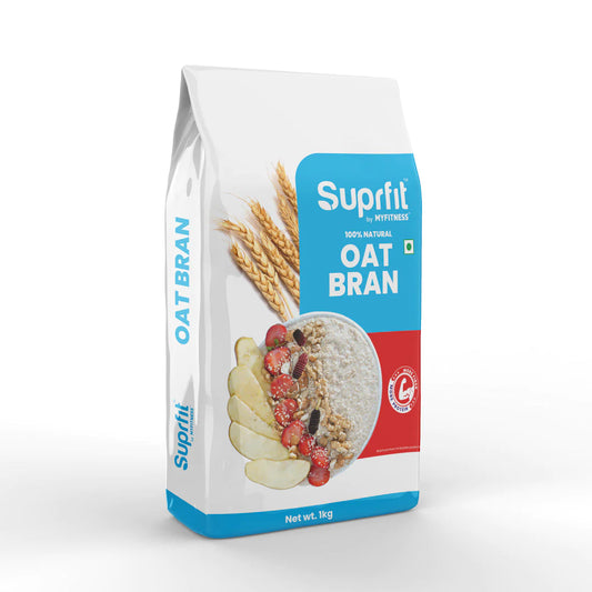 SUPRFIT 100% NATURAL OAT BRAN 1 KG