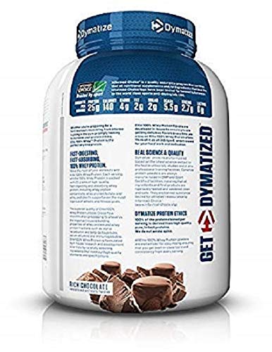 DYMATIZE Elite 100% Whey Protein - 5 lb (Rich Chocolate)