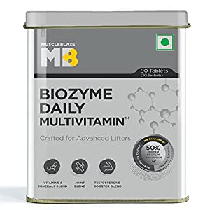 MuscleBlaze Biozyme Daily Multivitamin, 90 Tablets