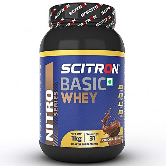 Scitron Nitro Series BASIC WHEY 1kg (Chocolate Fantasy)