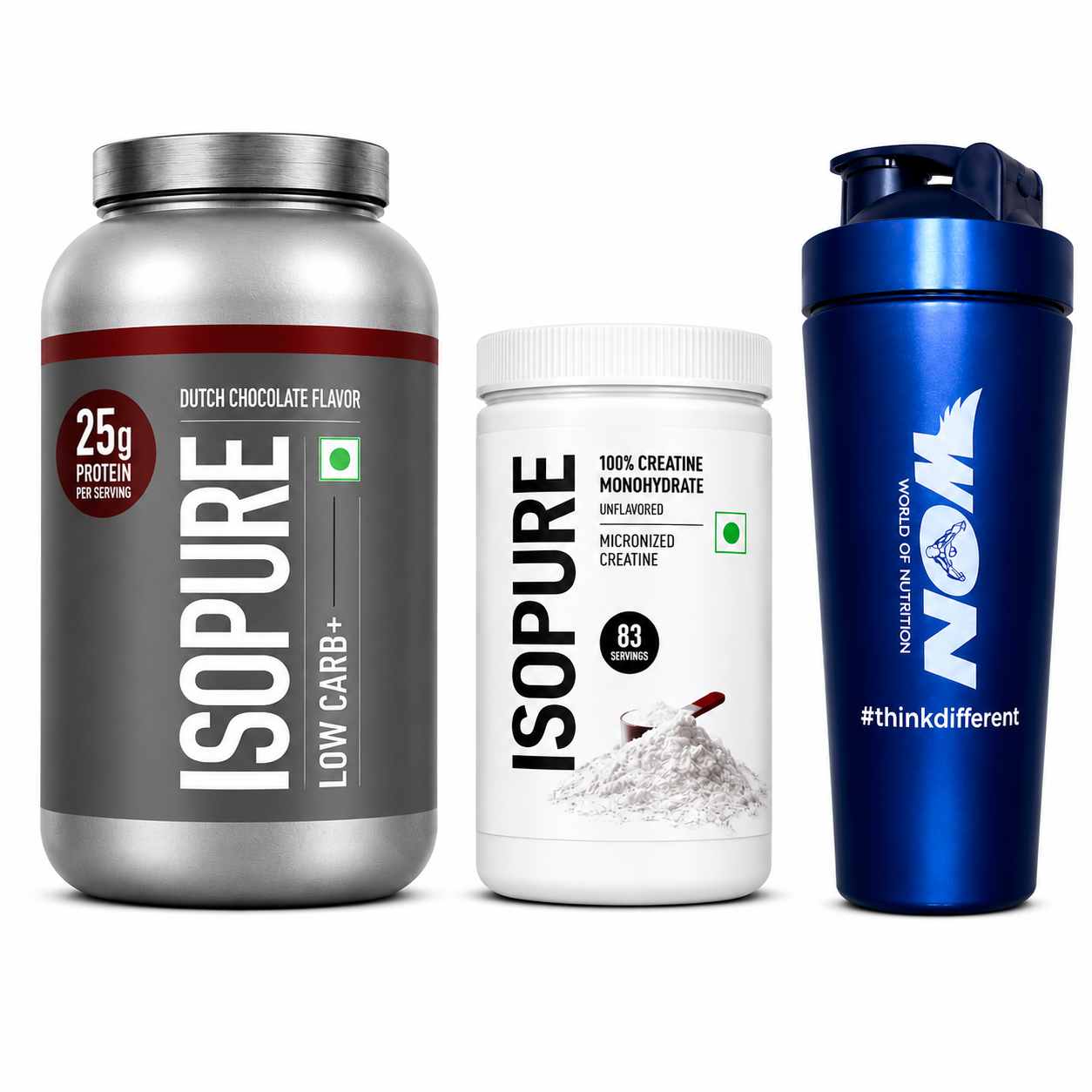 Isopure Low Carb + Free Isopure Creatine + Free Shaker