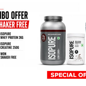 Isopure Low Carb + Free Isopure Creatine + Free Shaker